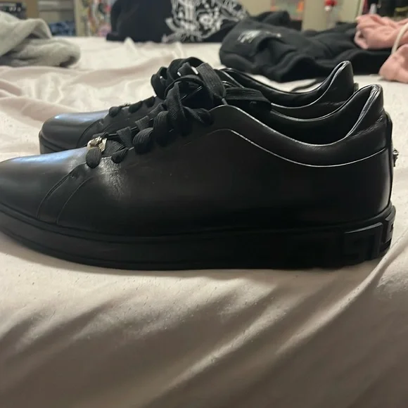 Versace | Shoes | All Black Only Worn Twice No Box | Poshmark display picture 3
